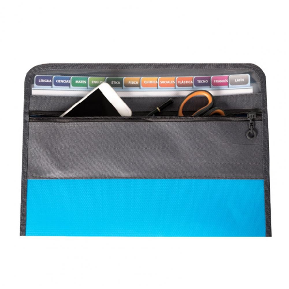 

Document Folder Waterproof Long Lasting Item Storage A4 Size Document Organizer File Folder File Folder for School