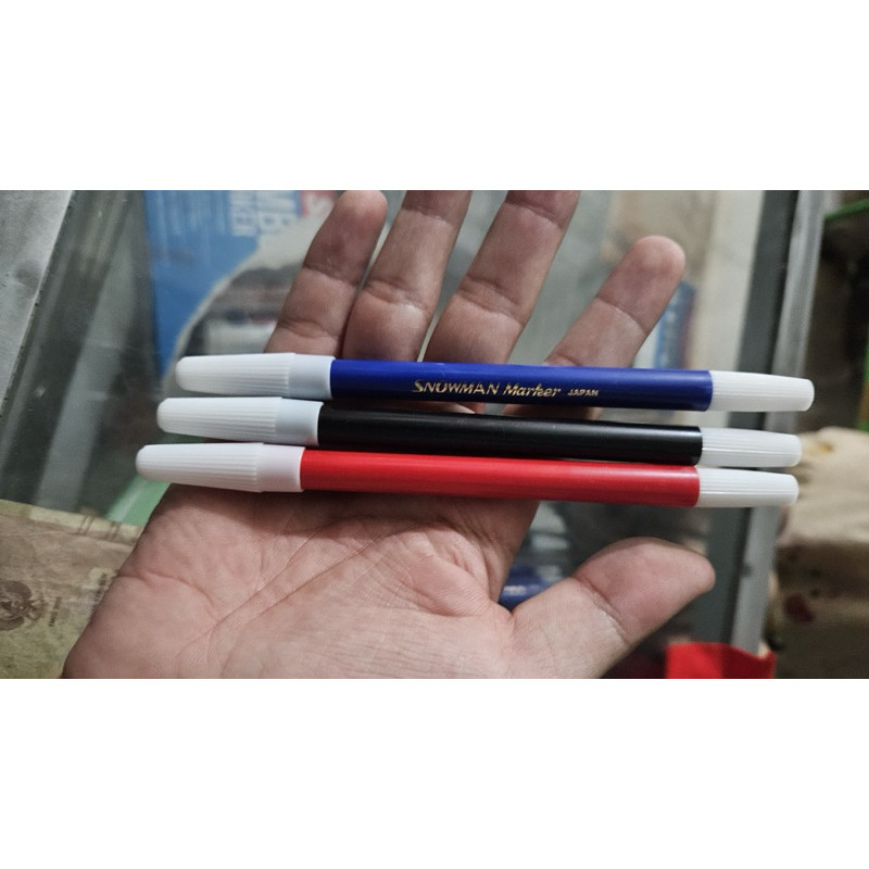 

Spidol Marker Snowman Ecer / Pencil Marker / Spidol Kecil