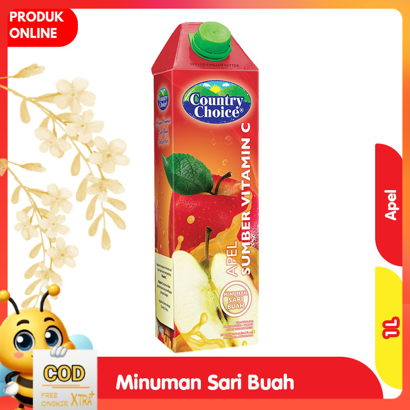 

Country Choice Minuman Sari Buah Apple 1 L