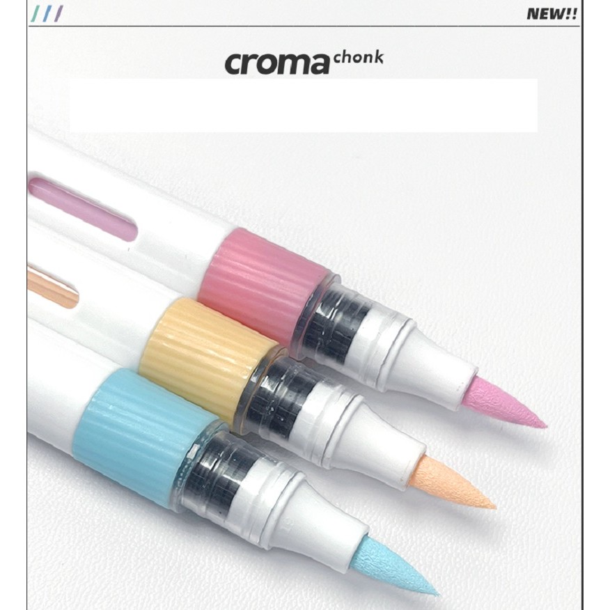 

croma chonk acrylic markers 72 colors single opaque stackable children's watercolor pencils waterproof art DIY doodle brush