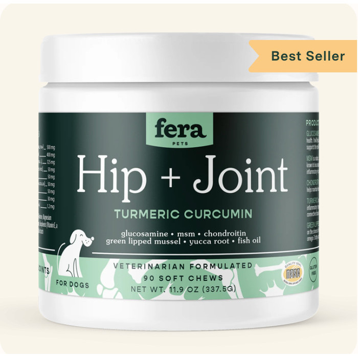 Fera Pet Organic | Hip & Joint Support (Supplement Vitamin for Dog)