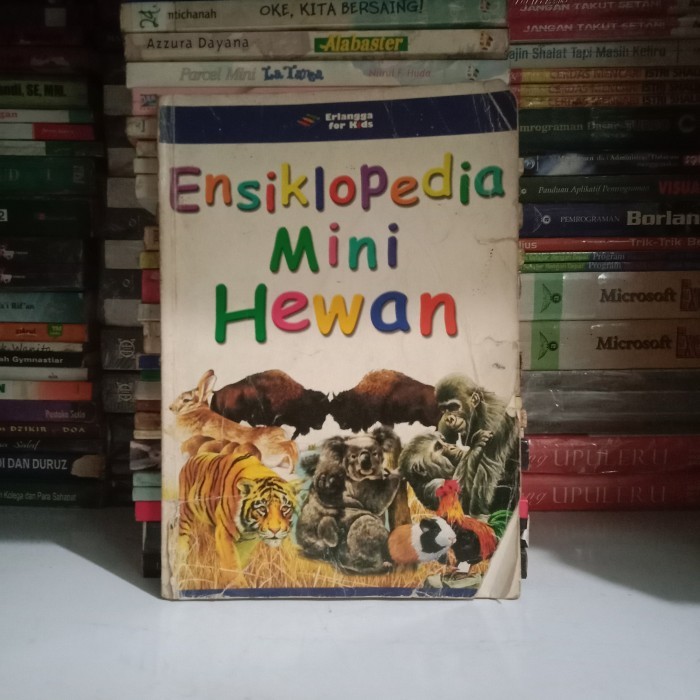Erlangga for Kids ENSIKLOPEDIA MINI HEWAN Original Bekas
