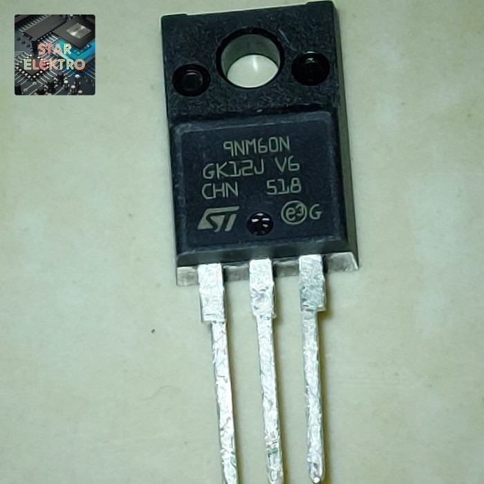 DnG27 9NM60N STF9NM60N F9NM60N 9N60 ST Mosfet 6.5A 600V To-220f N-Ch FET