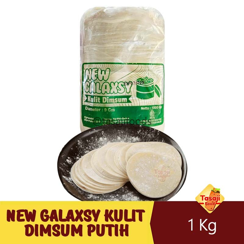 

New Galaxsy Kulit Dimsum Putih 9 Cm 1 Kg Grosir