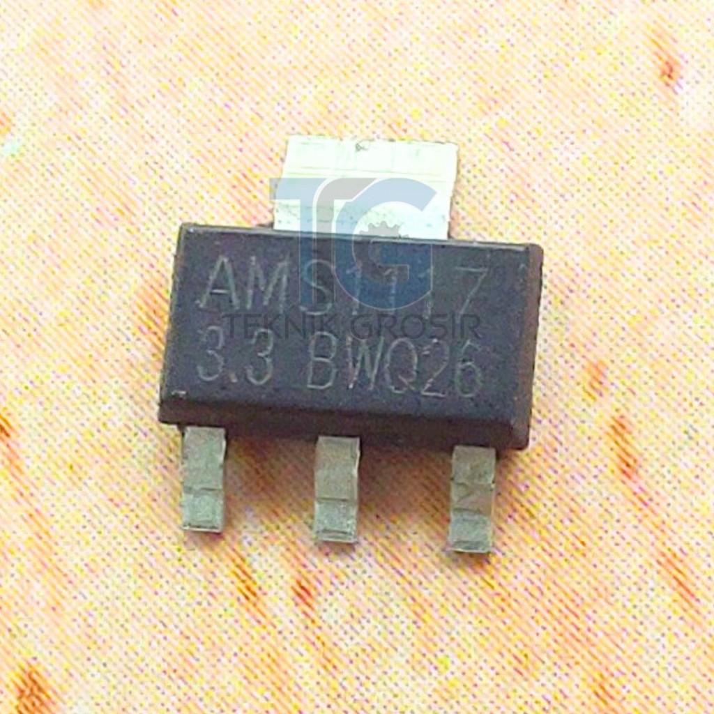 IC AMS1117-3.3V Original - Voltage Regulator 3.3V 1A Low Noise