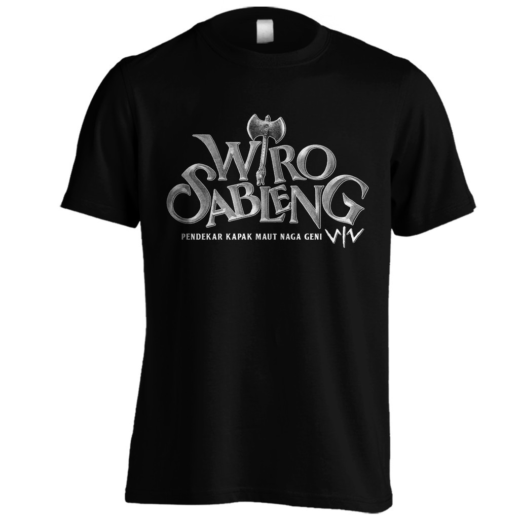kaos Baju Distro Film Indonesia - Wiro Sableng 2018  Hitam