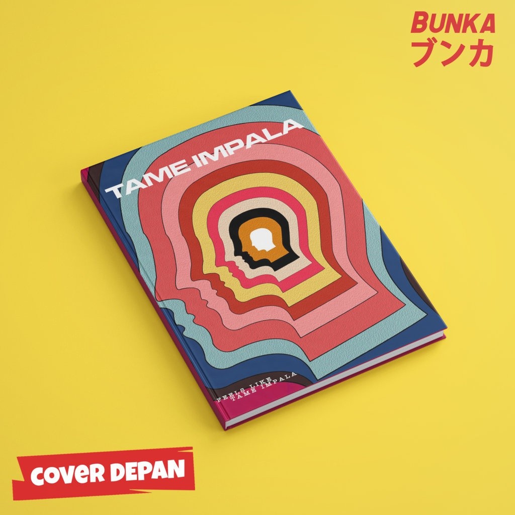 

Notebook Tame Impala 4 Hardcover A5 Buku Tulis Catatan Notes Agenda Planner Jurnal