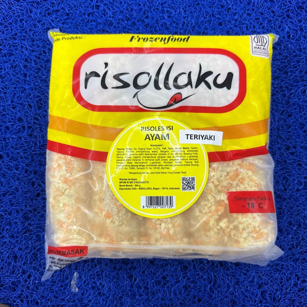 

RISOLLAKU AYAM TERIYAKI 10PCS 500GR