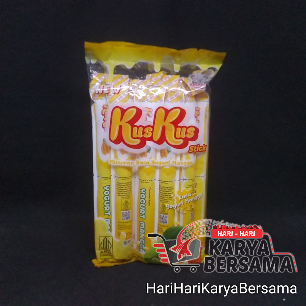 

MINUMAN KUSKUS STICK YOGURT RASA MANGO PACK ISI 10'S X 50ML