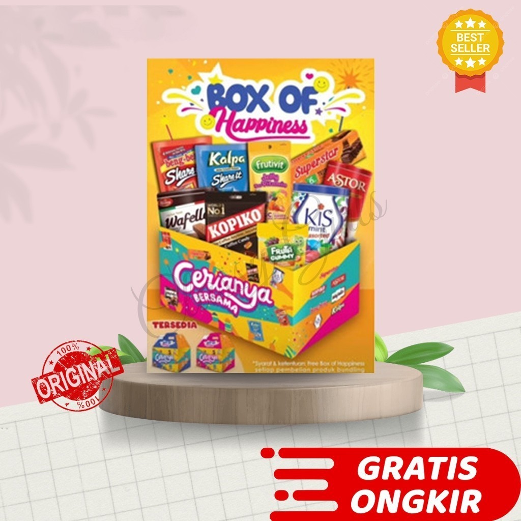 PAKET LEBARAN MAYORA BOX OF HAPPINESS HAMPERS LEBARAN MAYORA