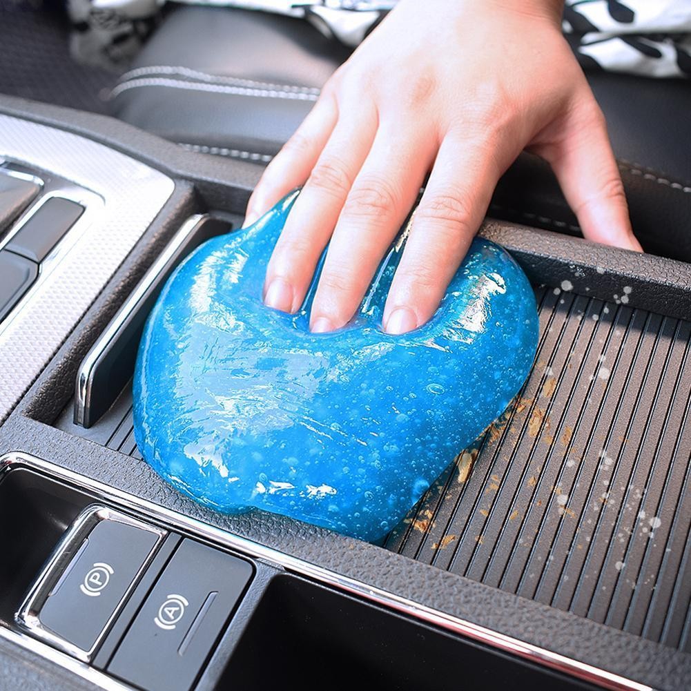 Car Interior Cleaning Glue Universal Magic Sticky Dust Dirt Cleaner Soft Gum Gel For Pc Keyboard Cle