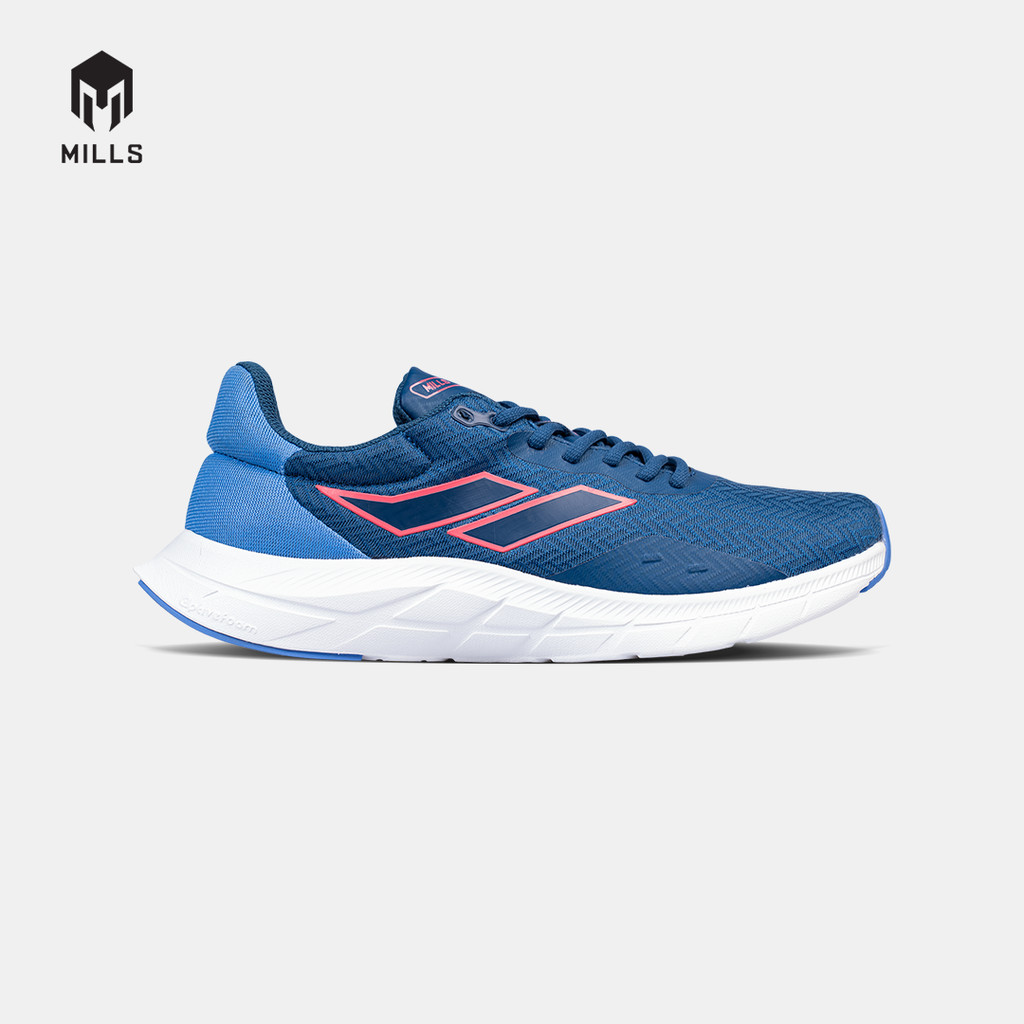 MILLS SEPATU LARI RUNNING SHOES TREXIMO VISION NAVY/BLUE/RED 9103407