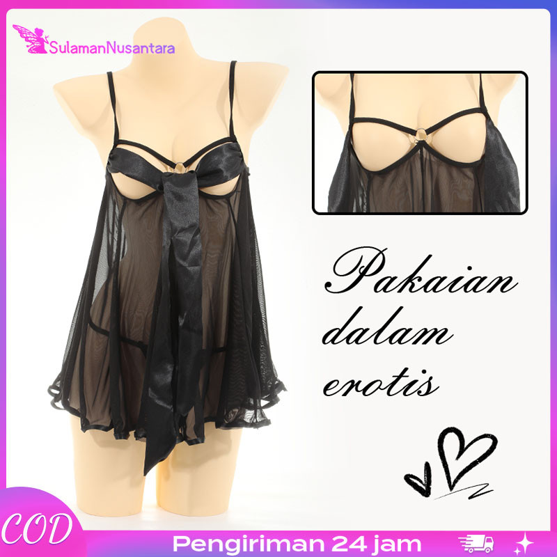 Lingerie Uniform Suit/ Hot lingerie/ SUper sexy Lingerie/ Sexy Transpan/Sexy Lingerie Senior Wanita 