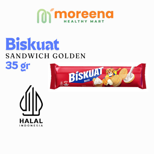 

BISKUAT - Golden Sandwich Biskuit Vanila 35 gr