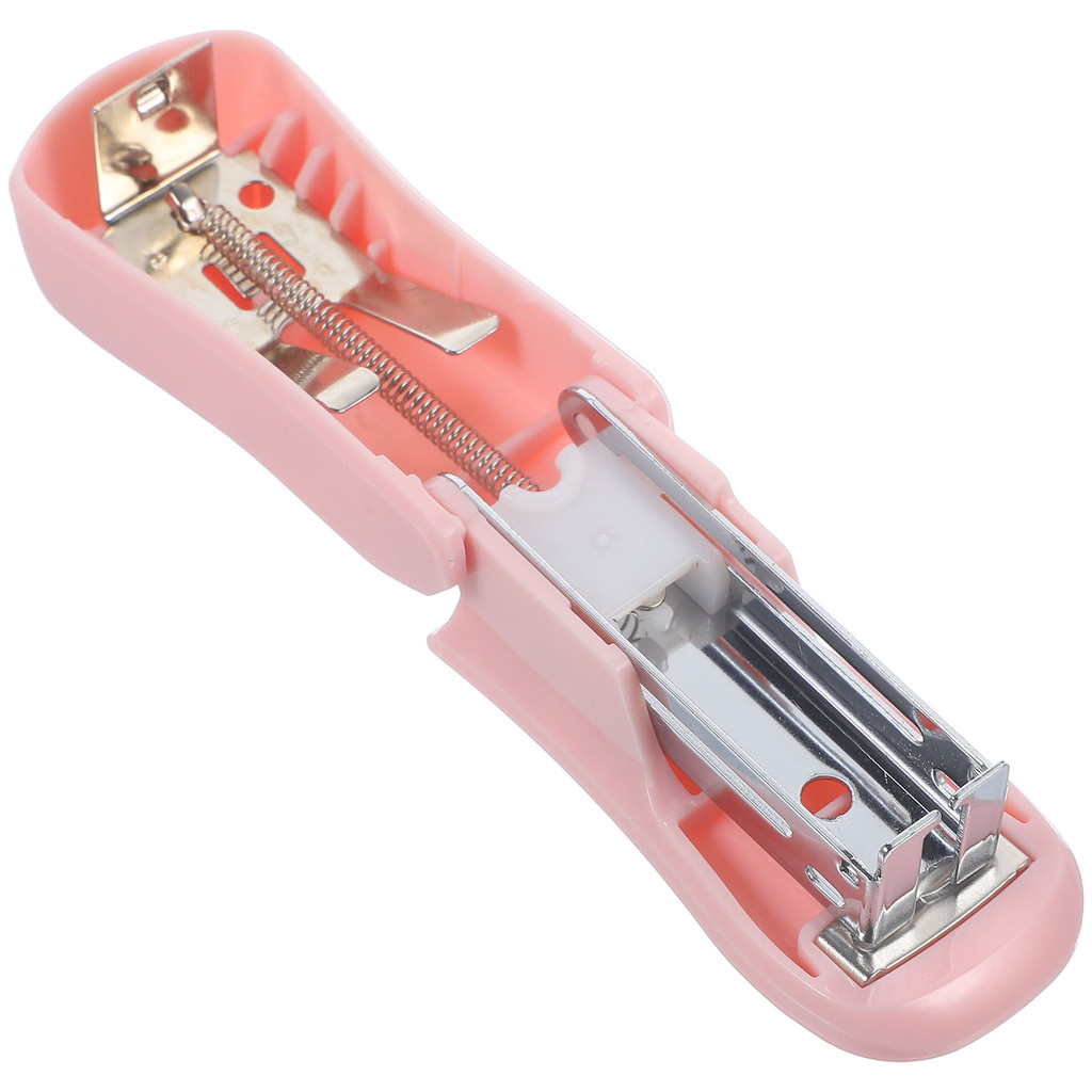

Mini Stapler Desk Office Desktop Book Supplies Set Small Classroom for Plastic Hand Held