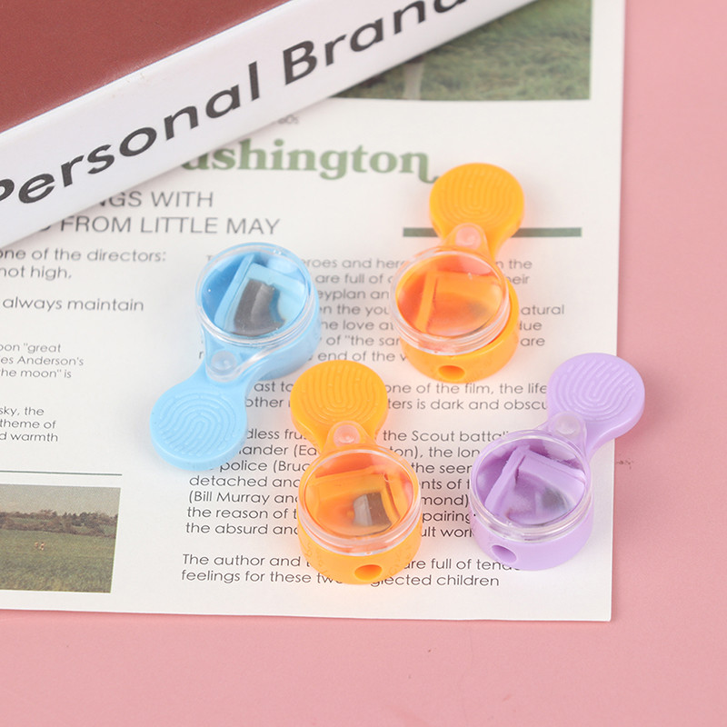 

4pcs Pointer Pencil Sharpener Mini 2mm Leads Sharpener Portable Sharpener Student School Office Stationery