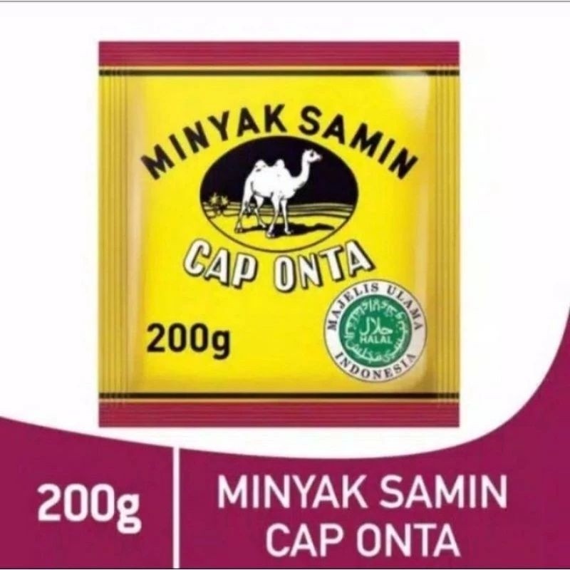 

Minyak Samin Cap Onta Plastik 200 g - CBY