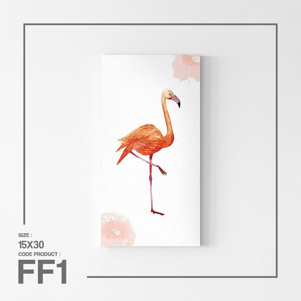 Wall Decor Poster Dinding Hiasan Dinding Kamar Rumah Desain Tropical - FF - AYUSHOP57