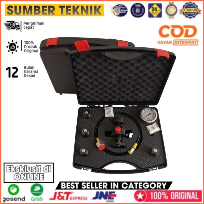 Hydraulic Accumulator Charging Nitrogen Gas Hidrolik Accumulator Pengisian Nitrogen