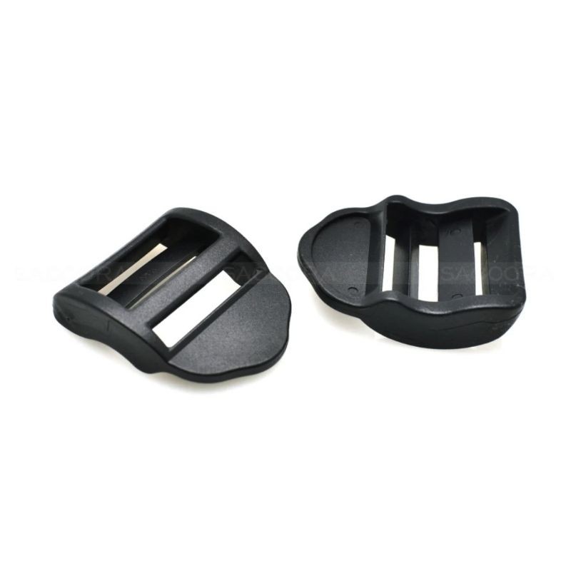 Ring Tangga Tas 2.5 cm Hitam Bahan PP Ring Tangga Tas Ring Plastik