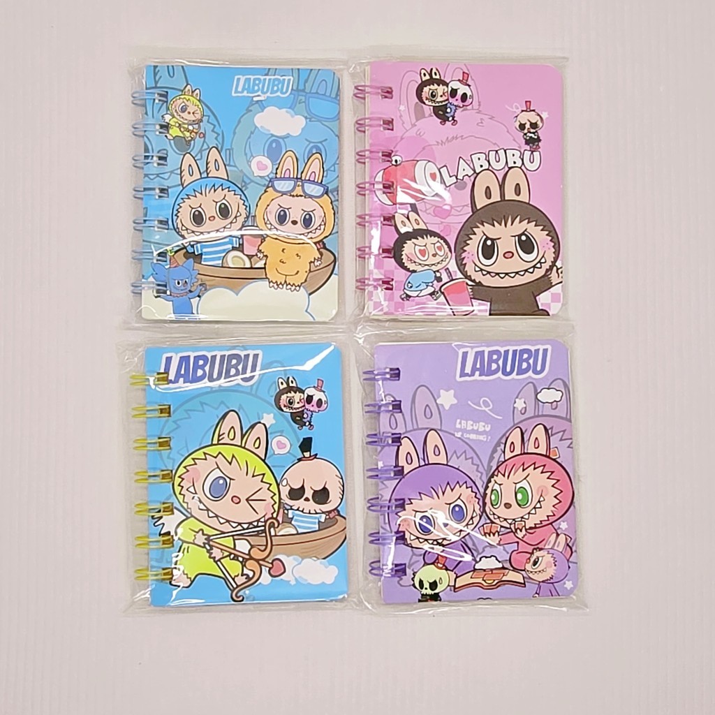 

Note book Ring Memo A7 Spiral isi notebook Mini Buku Tulis Labubu Individual Packing - GG0504