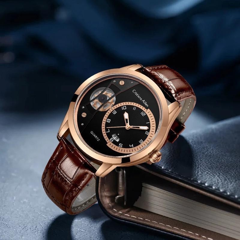 Cristiano Aillen Jam Tangan Wanita 870 Kulit Water Resistant 3 ATM