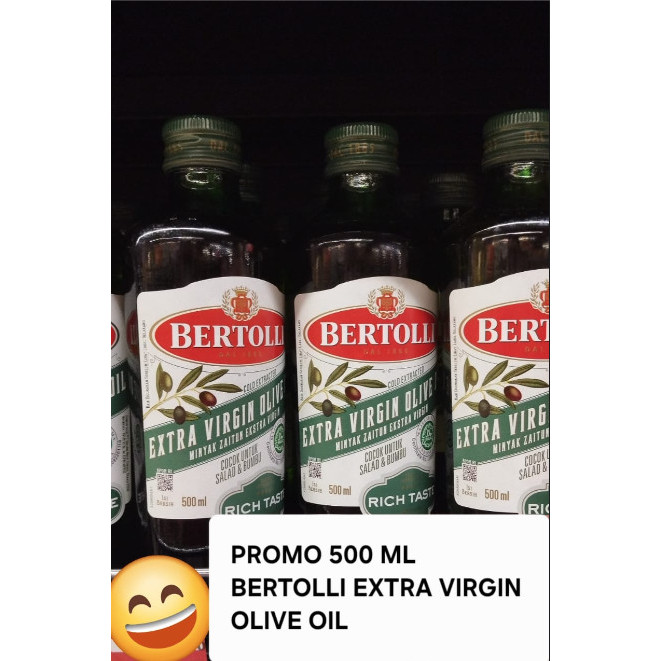 

Bertolli 500 ml Extra Virgin/ LEMAK TAMBAHAN MPASI