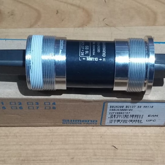 BB Bottom Bracket SHIMANO UN300 110 Sepeda MTB Balap 110MM