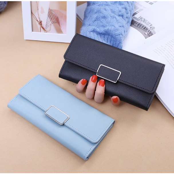 Aceh | Dompet Lipat Import Korea / Dompet Wanita / Dompet Panjang Wanita / Dompet Cantik
