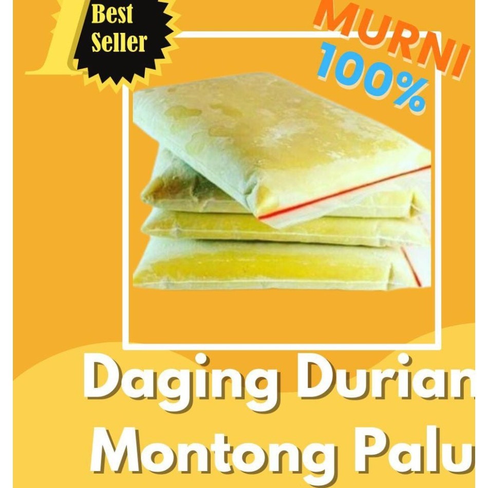DAGING DURIAN MONTONG MURNI 1 KG