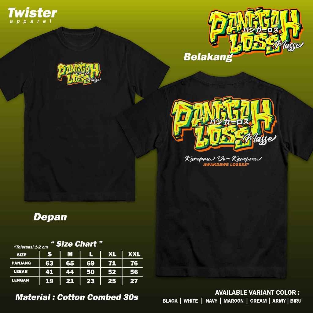 Kaos Panggah Los Masse - Baju Kata Kata Jawa Viral Lucu Nyindir Anti Baper