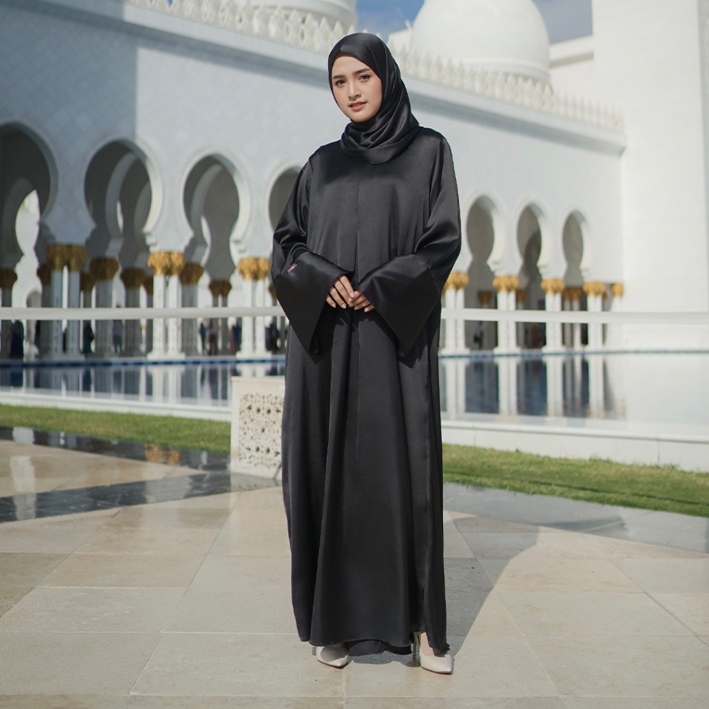 Lozy Hijab - Latifa Abaya Silk (Dress Abaya Silk) MURAH