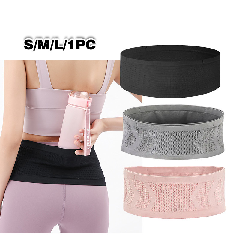 Tas Pinggang Running Belt High Elastiscity Olahraga Anti Goyang Sabuk Lari