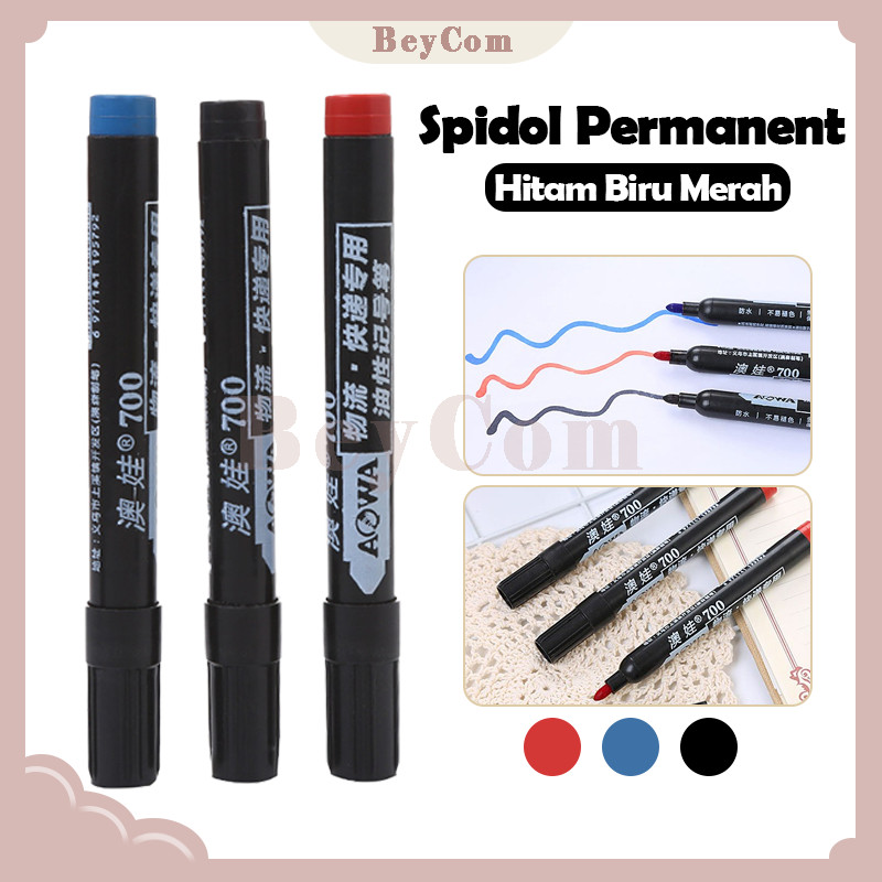 

Spidol Permanent/Alat Tulis Spidol /Spidol Hitam Biru Merah Marker