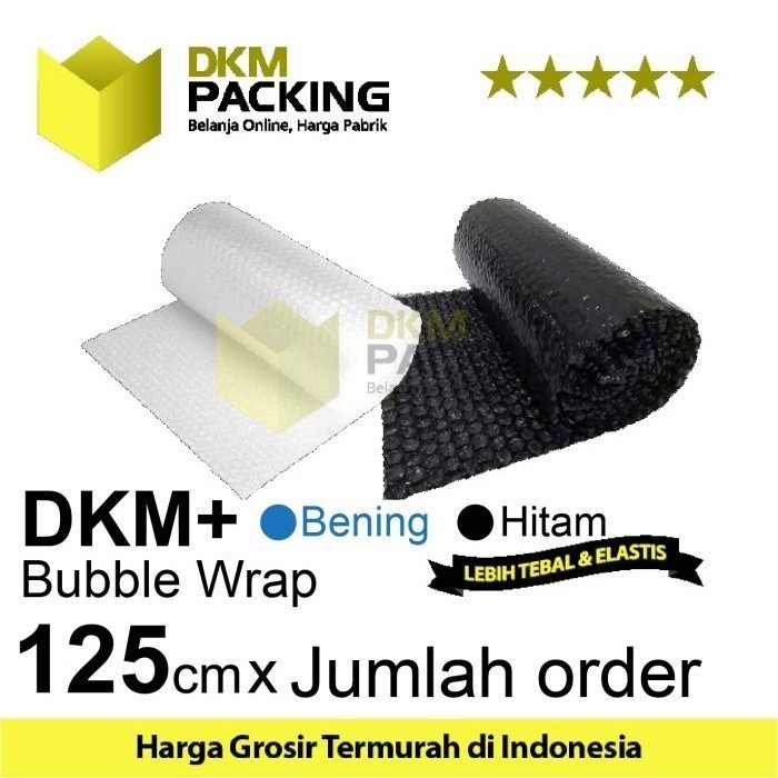 

BUBBLE WRAP METERAN ECERAN (125CM x JUMLAH METER) DKM MURAH