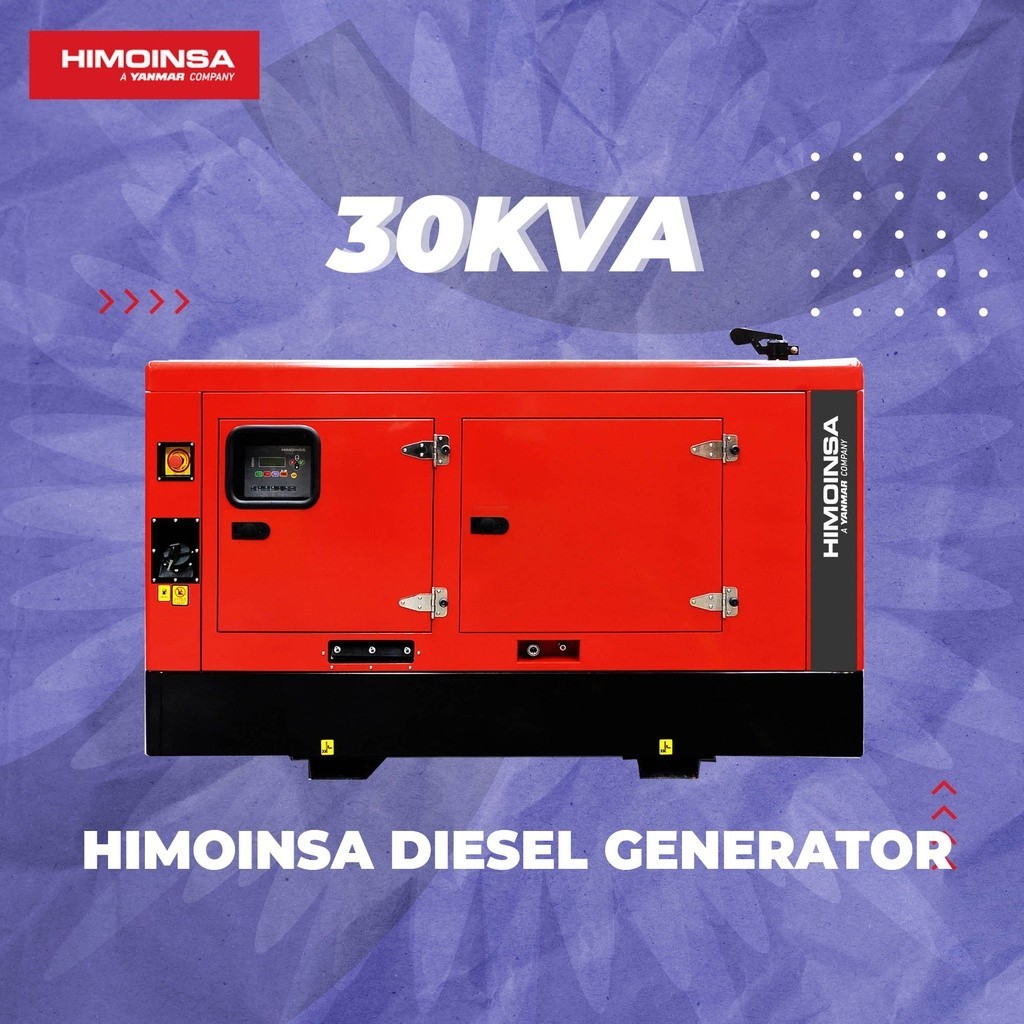 PROMO HARI RAYA Genset Diesel 30 KVA Yanmar Silent/Open Stamford - Murah & Berkualitas