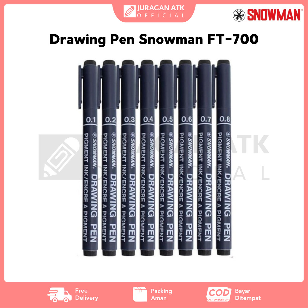 

Drawing Pen Snowman FT-700 - 1 Pcs