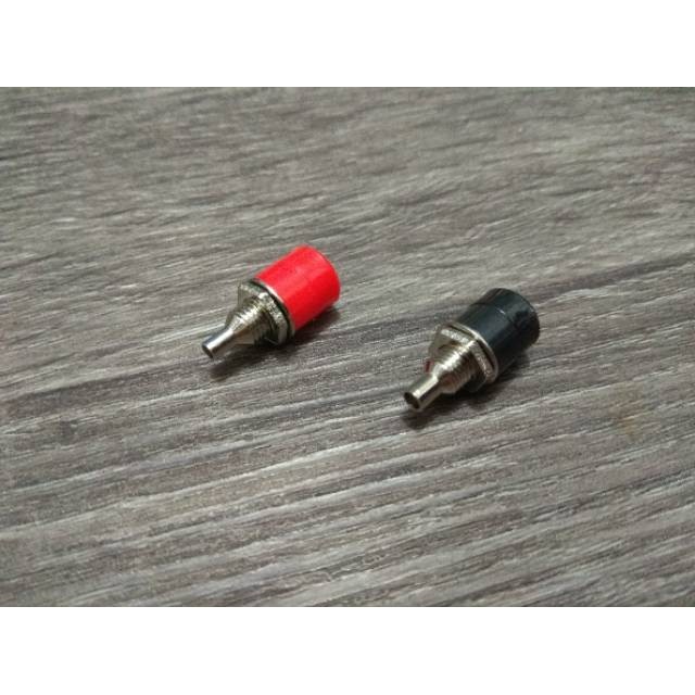 Soket speaker / speaker karauke - Soket Banana female / 1set Jack - BlackBox A4