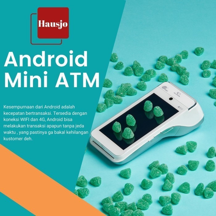 promo spesial Hausjo Android EDC Mini ATM PAX