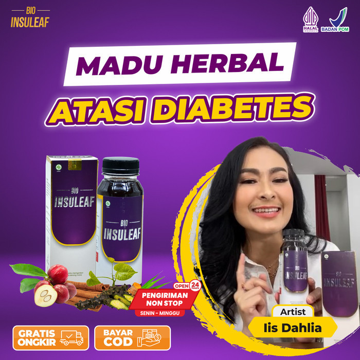 

Baru !! Bio Insuleaf - Madu Insulin Herbal Alami Atasi Diabetes & Gula Darah
