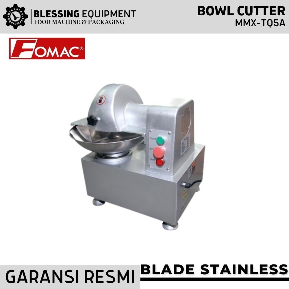MMX-TQ5A BOWL CUTTER FOMAC MMX TQ5A MESIN PENGGILING ADONAN DAGING BAKSO