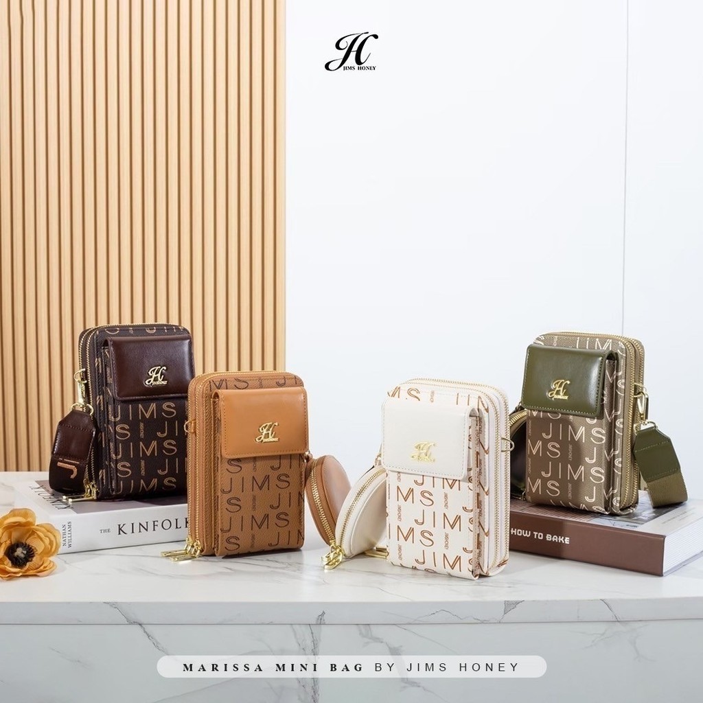 Jims Honey - Marissa Mini Bag Tas Selempang HP Pouch Imut Trendy Remaja Hangout Lucu Premium
