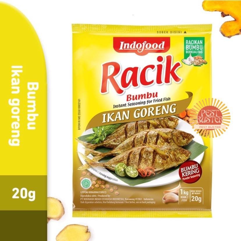 

RACIK BUMBU INSTAN INDOFOOD IKAN GORENG