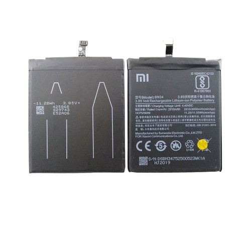 Batre REDMI 5A / BN-34 - Batre Handphone