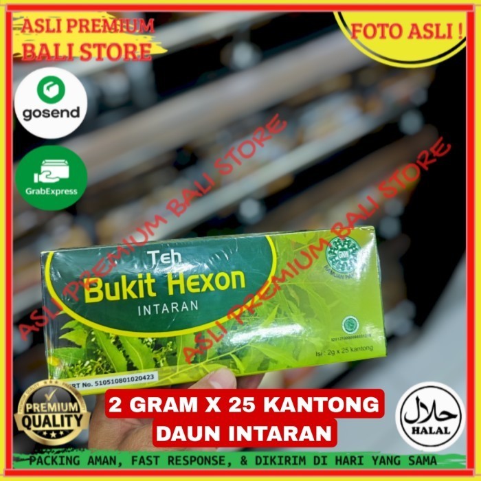 

OLEH OLEH MINUMAN KHAS ASLI ORI ORIGINAL BALI TEH TEA CELUP ORGANIK ALAMI DAUN INTARAN