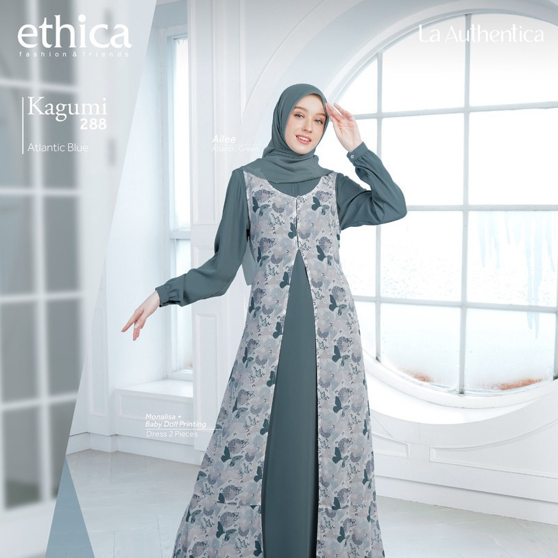 CUCI GUDANG Gamis Dress Ethica Kagumi Gamis Ethica Kagumi Murah Gamis Ethica Sale Diskon Ramadhan 20