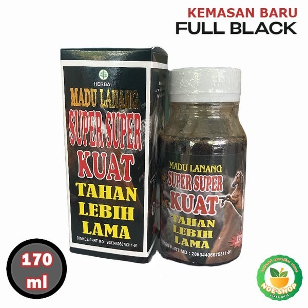 

Diskon!! (170ml) Madu Lanang Super Super Kuat 10x (Hitam) Khaifah