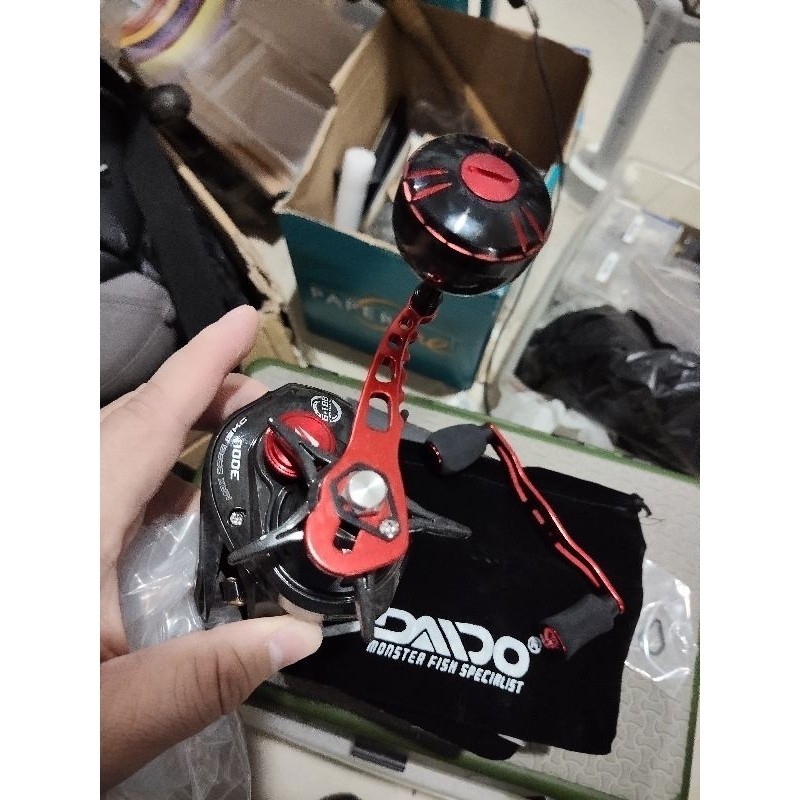 Reel daido king predator 300L 400L reel pancing baitcasting type overhead jigging series