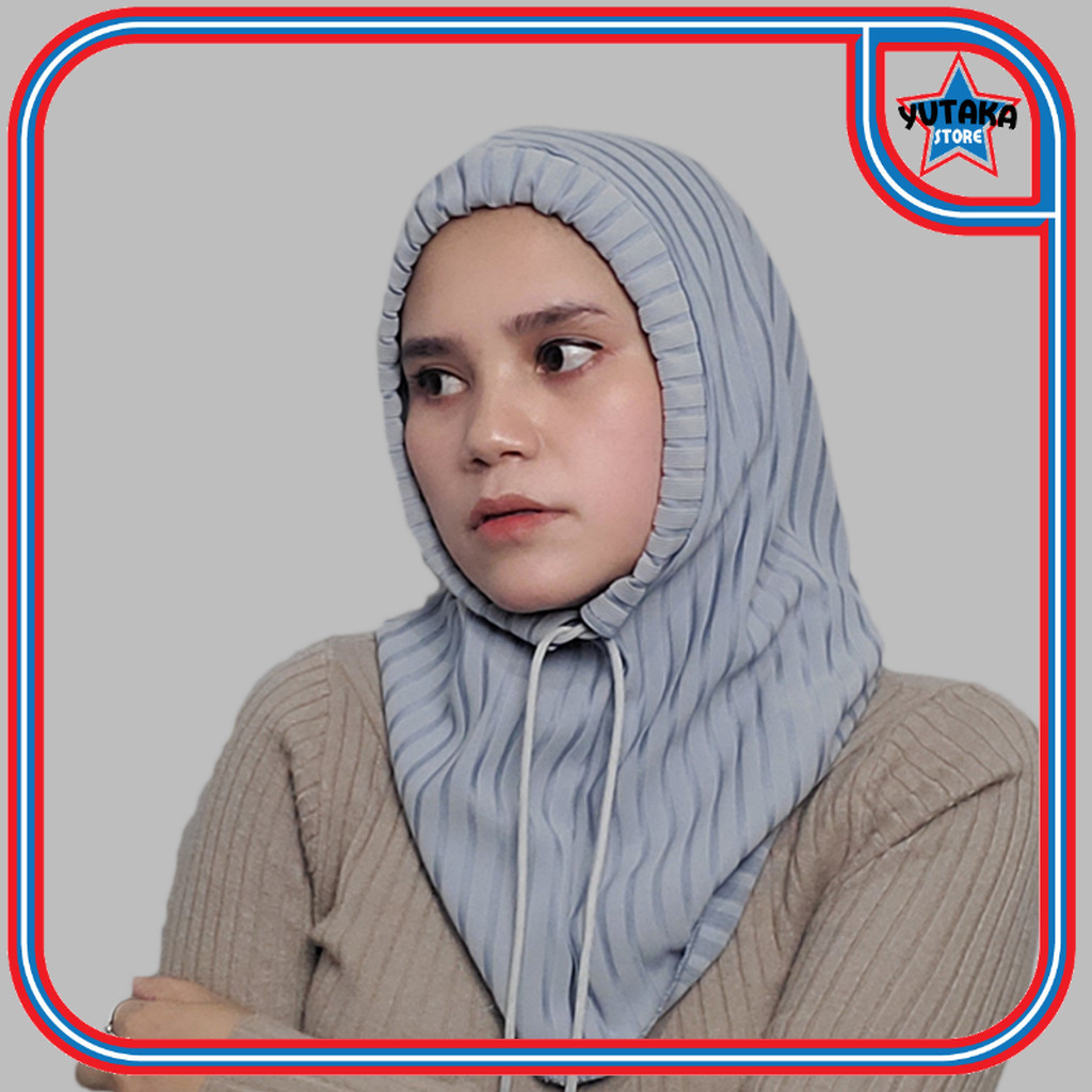 Kerudung Instan  Balaclava  Hijab Instan Kekinian  Knit Hoodie Trending