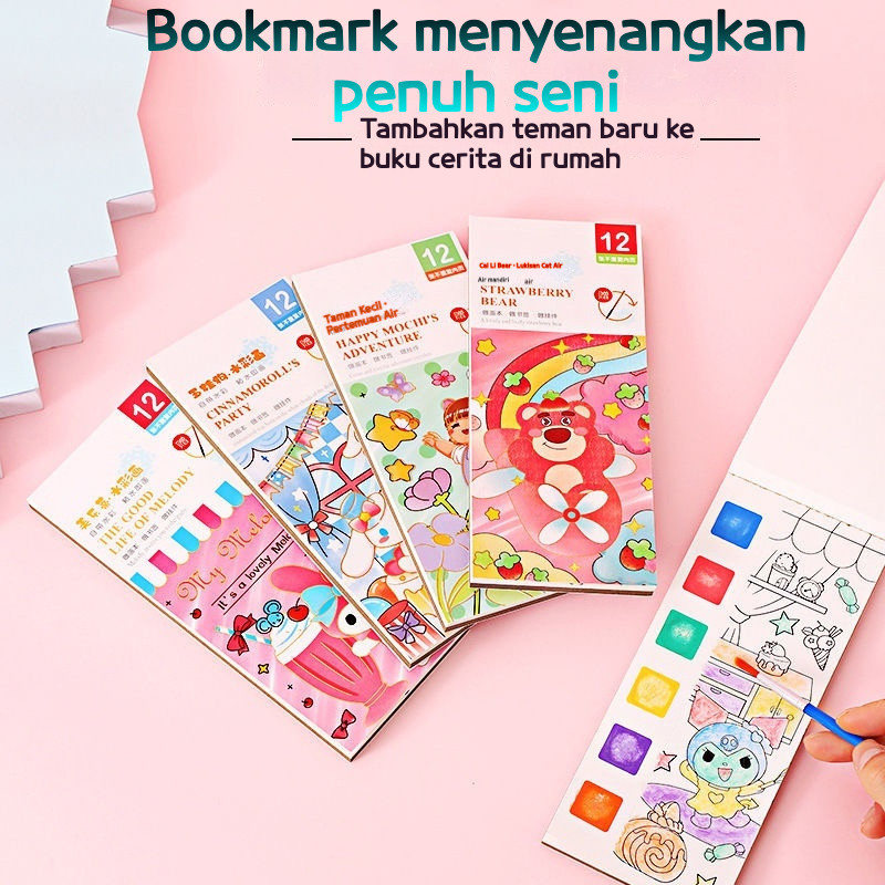 

Buku Gambar Mewarnai Anak /Buku gambar mewarnai travel /Buku Grafiti Anak Siswa Belajar Mewarnai Sketchbook